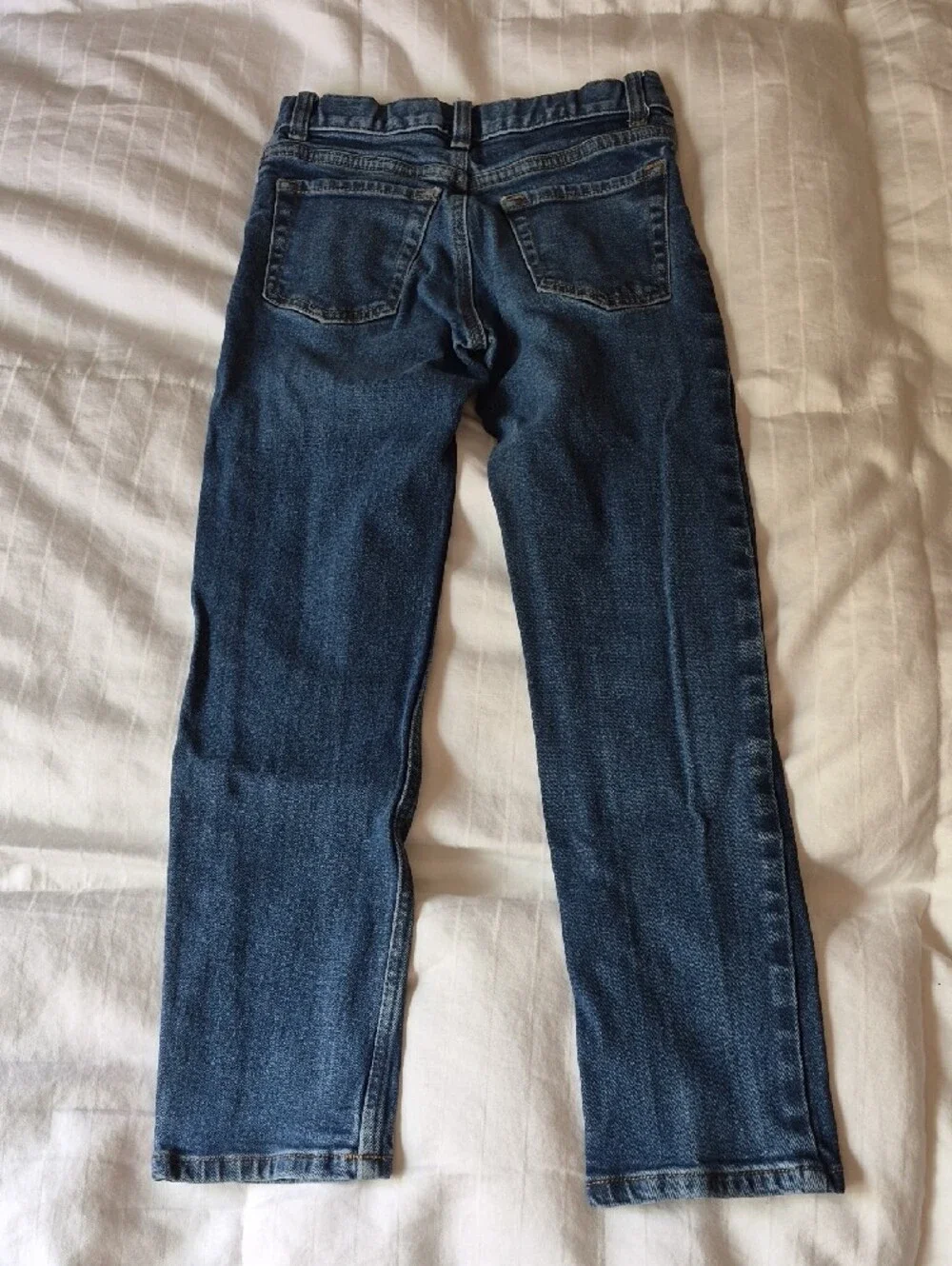 Lands End Boys Blue Denim Jeans